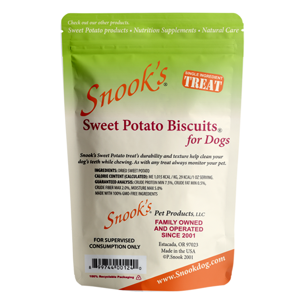 Snook's Sweet Potato Chew Treats