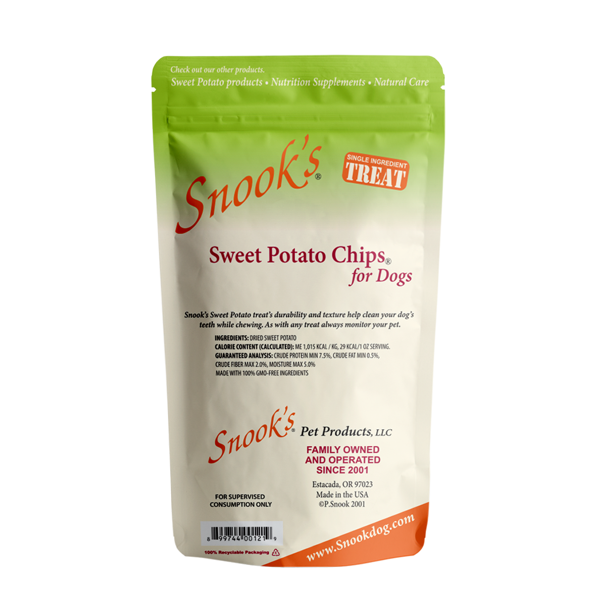 Snook's Sweet Potato Chew Treats