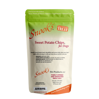 Snook's Sweet Potato Chew Treats