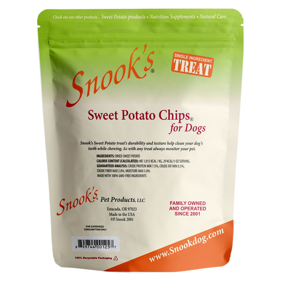 Snook's Sweet Potato Chew Treats