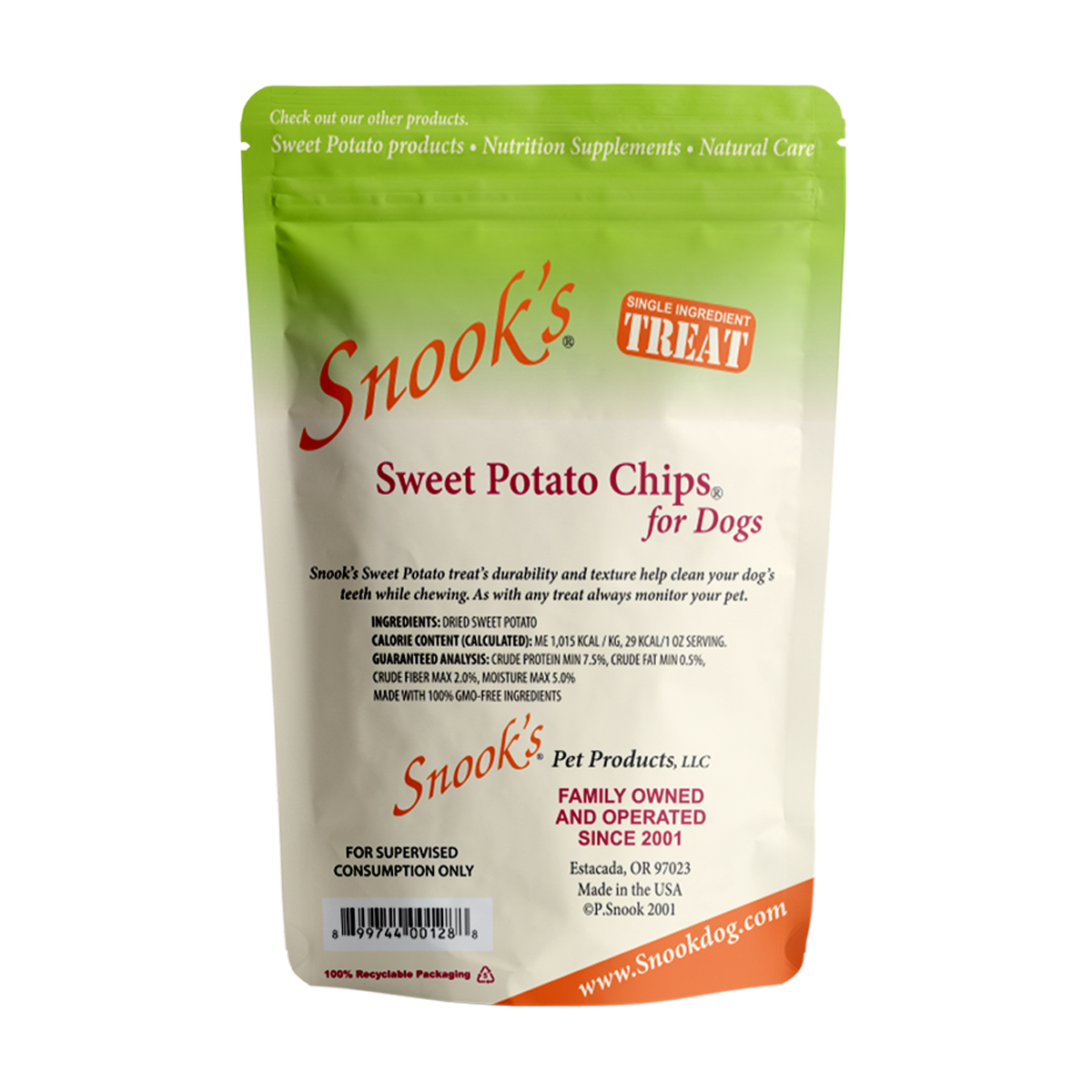 Snook's Sweet Potato Chew Treats
