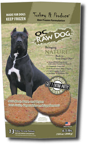 OC Raw Canine Diet Frozen Foods