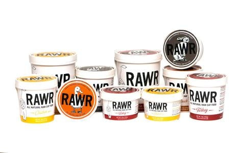 RAWR Frozen Raw Cat Food