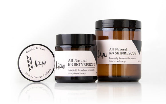 La'au K9 Skin Rescue for Hot Spots, Wounds and Mange, 4oz