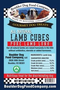Boulder Dog Food Company Lamb Treats