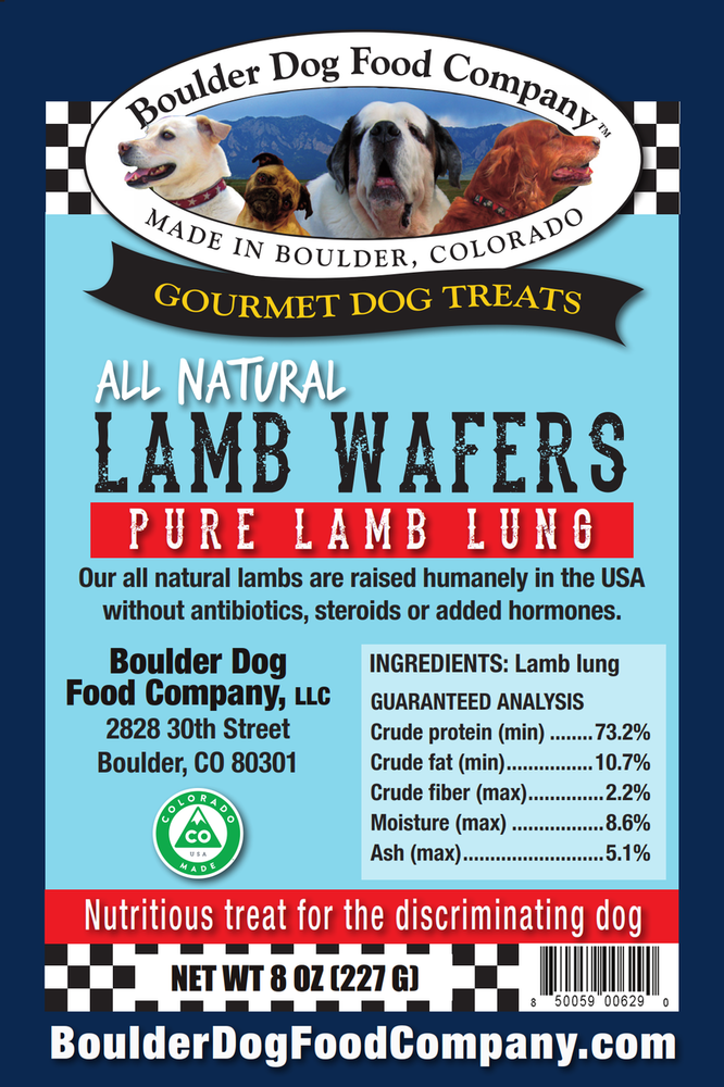 Boulder Dog Food Company Lamb Treats