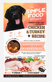 Simple Food Project Dog Freeze Dried Raw